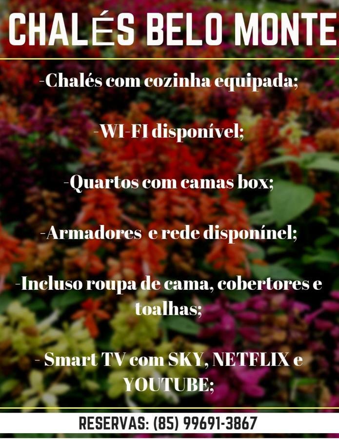 Chale Suico - Chales Belo Monte - Sitio Belo Monte Pacoti Exterior foto